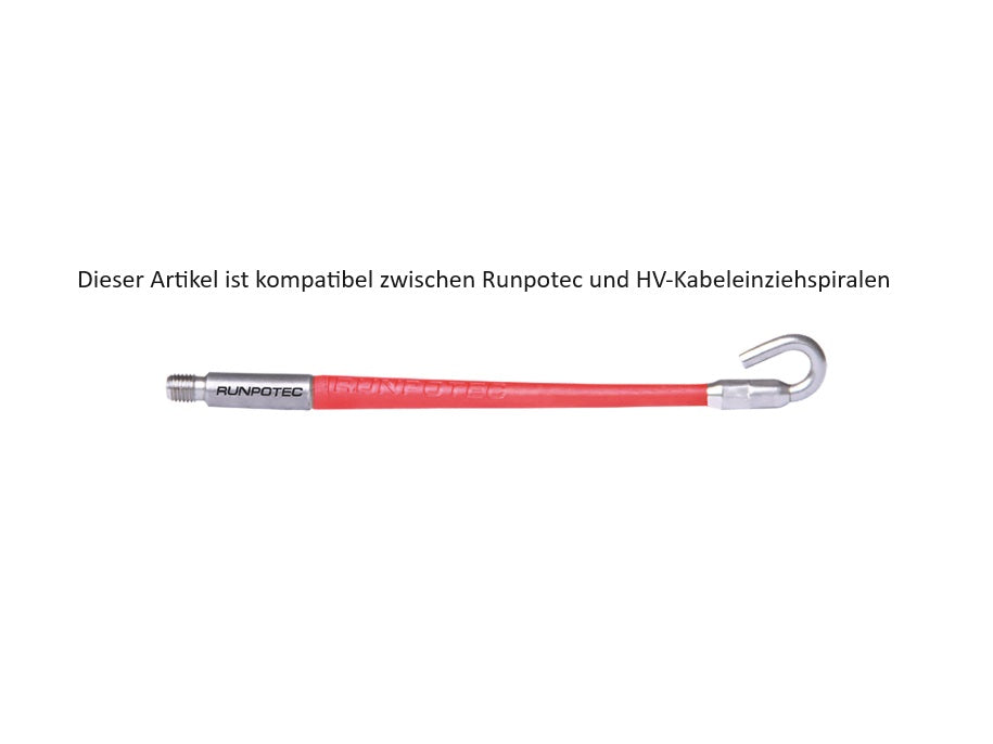 HV - Kabeleinziehspirale 15m für Rohrdurchmesser 16 - 30 mm geeignet