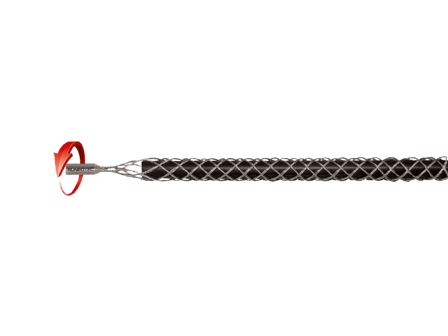 Kabelziehstrumpf mit Gewinde RTG Ø 6 mm Ø 6-9mm Nr.20366