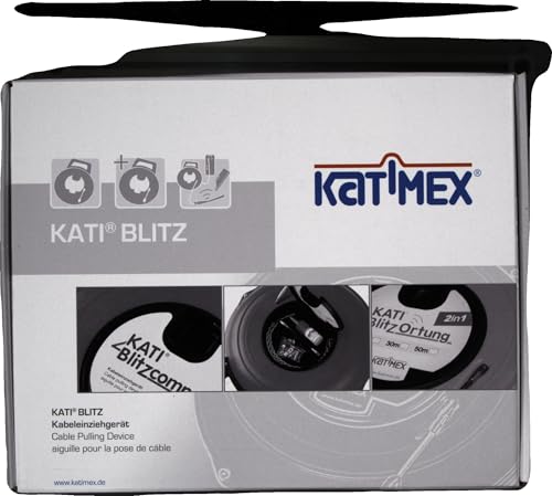 Katimex® Kati Blitz compact | 50 m | Der Kati® Blitz compact ist der Problemlöser mit dem auch unter schwierigsten Bedingungen Kabel in Leerrohre eingezogen werden können