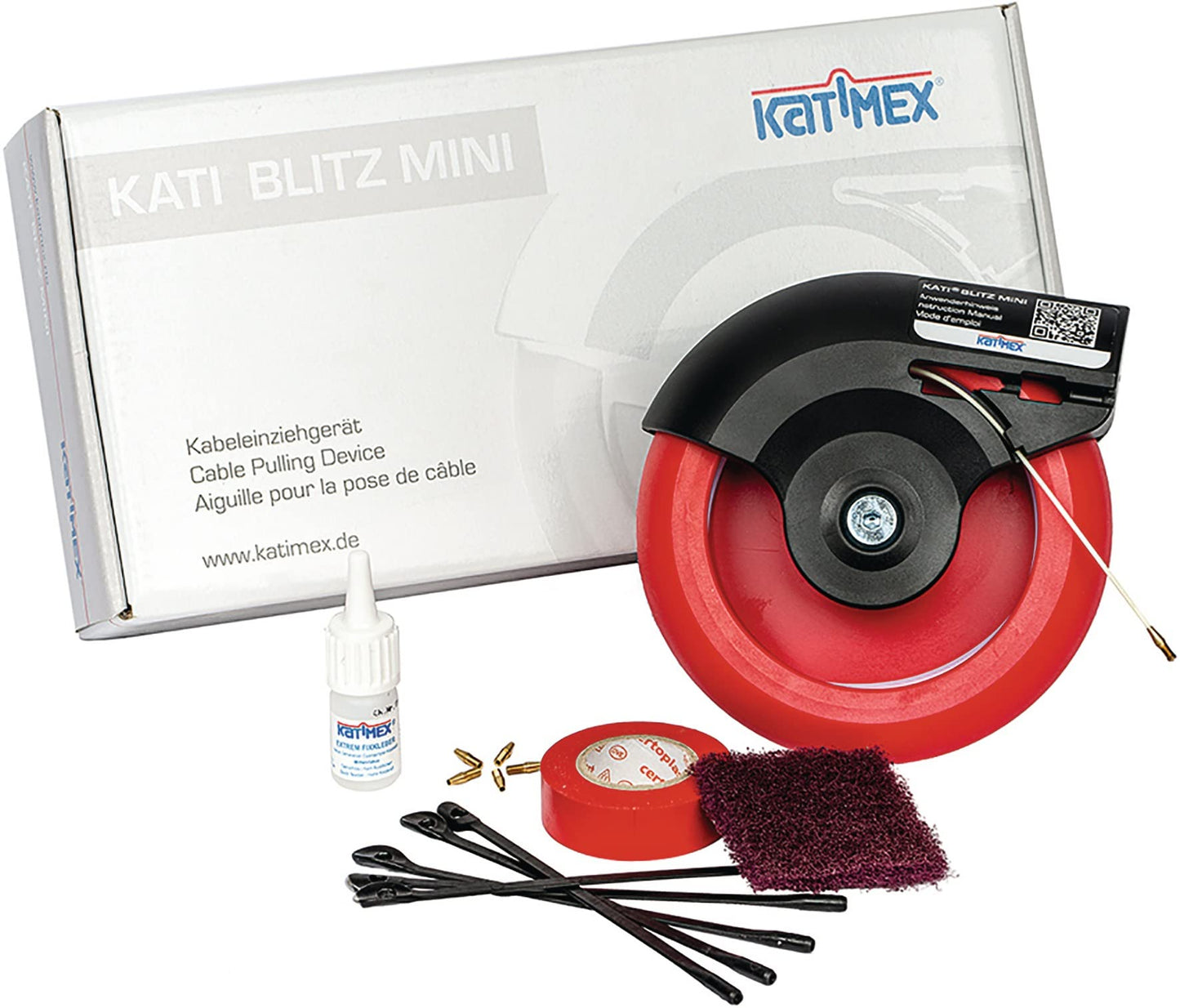 Katimex® Blitz Mini | 35m | Lichtwellenleiter-Installation | Glasfaserkabelverlegung